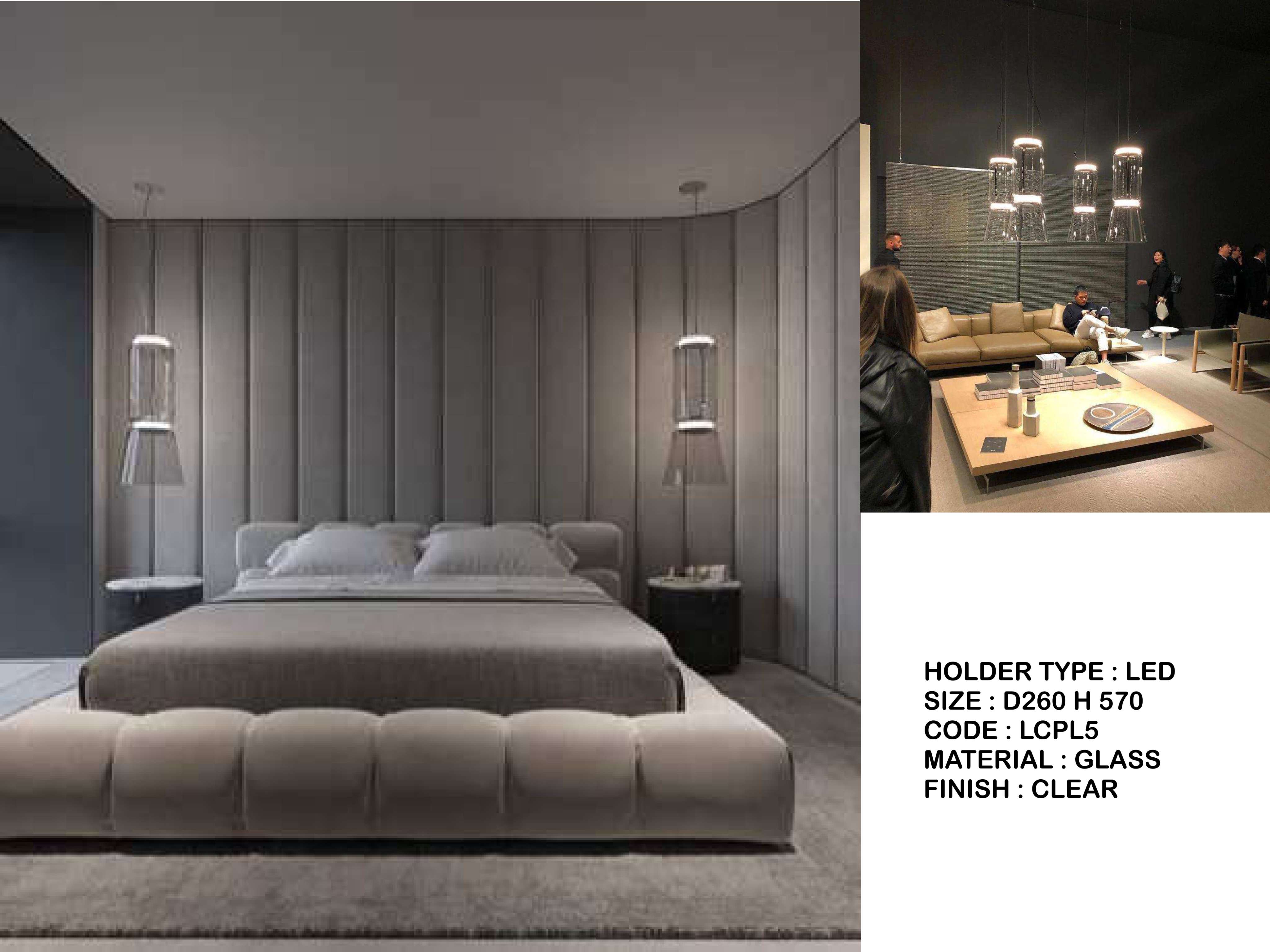 Beyond Lights - Glass Pendant Light- LCHL